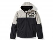 Men's Willie G Skull Water Repellent Softshell Jacket 97413-25VM