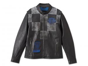 Lederjacke "Blue Steel Convertible" 97028-24VM