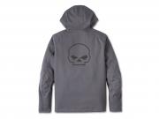 Funktionsjacke "Deflector 2.0 Hooded Riding Fleece Grey"_1