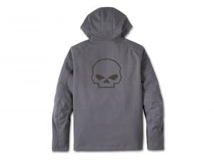 Funktionsjacke "Deflector 2.0 Hooded Riding Fleece Grey"_1