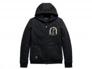 Hoodie "ARTERIAL ABRASION-RESISTANT SLIM FIT RIDING SWEATSHIRT BLACK" 98148-20EM