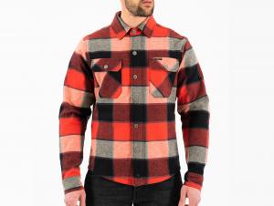 Rokker Rider-Shirt "Boulder Red / Black / White" ROK54662