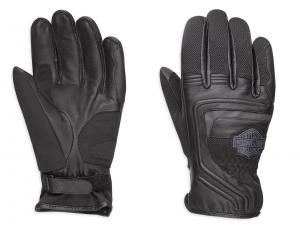 Handschuhe "BAR & SHIELD® LOGO LEATHER & MESH CE" 98362-17EM