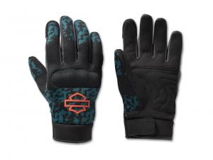 Men's Dyna Knit Mesh Gloves Camo Mediterranean 98137-23VM