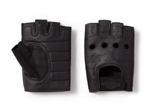 H-D Fingerless Leather Riding Gloves 98116-25VM