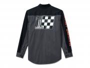 Hemd "#1 Victory Shirt Colorblocked Grey"_1