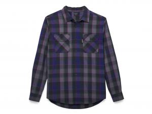 Men's Amplifier Shirt Blue Plaid 96394-22VM