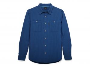 Hemd "Amplifier Railroad Shirt Blue" 96407-22VM