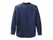 Hemd "B&S Denim Dark Indigo"_1