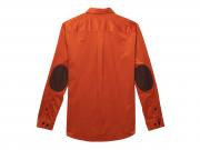 Hemd "Bar & Shield Corduroy - Orange"_1