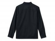 Hemd "Bar & Shield Long Sleeve Black"_1