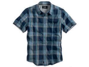 SHIRT-S/S,PLAID,PRT 96743-12VM