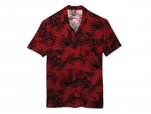 Men's Celebration Allover Shirt Red 96580-22VM