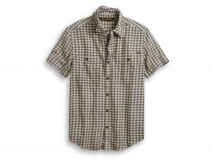 CHAIN STITCHED PLAID SHIRT 96424-20VM