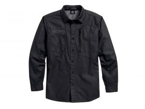 Hemd "Coated Chambray Button Front" 96101-16VM