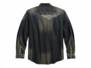 Hemd "DISTRESSED OVER-DYED"_1