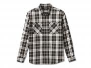 Men's Essence Shirt Black Plaid 96649-23VM