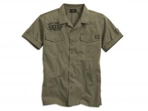 SHIRT-S/S,GARAGE,GRN 96724-12VM