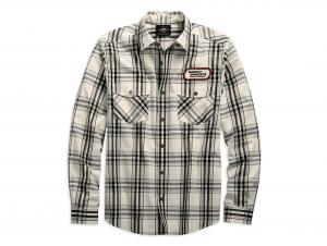 H-D RACING LONG SLEEVE PLAID SHIRT 99162-19VM