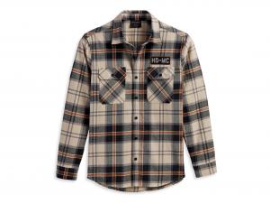 Hemd "HD-MC Flannel - Brown" 96383-23VM