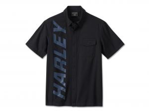 Hemd "Highside Mechanic Shirt Black" 96445-24VM