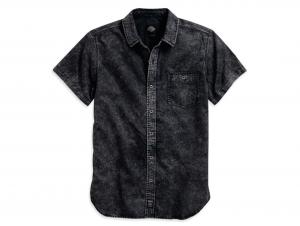 INDIGO WOVEN SHIRT 96433-16VM