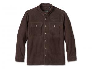 Milwaukee Aviator Suede Overshirt 97005-25VM