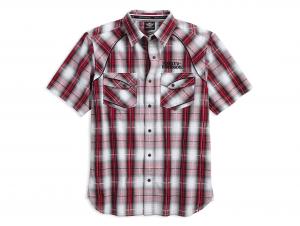 MODIFIED YOKE AMERICANA PLAID SHIRT 96619-17VM