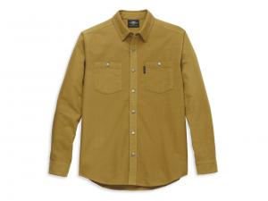 Hemd "Moleskin Solid Butternut" 96033-22VM