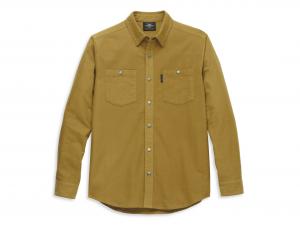 Men's Moleskin Solid Shirt Butternut 96033-22VM