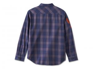 Hemd "Motorbreath Long Sleeve Blue Plaid"_1