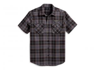 Hemd "Oval Path Shirt - Black" 96386-23VM