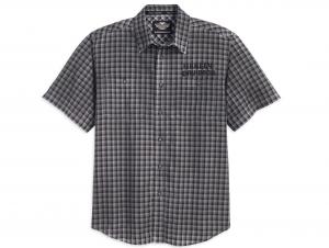 SHIRT-S/S,PLAID,WOVEN 96652-12VM