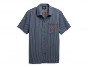 Men's Railroad Stripe Mechanics Shirt 96422-21VM