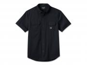 Hemd "Rising Eagle Short Sleeve Black" 96551-24VM