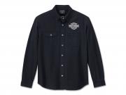 Hemd "Spirit of Freedom Overshirt Black" 96565-24VM