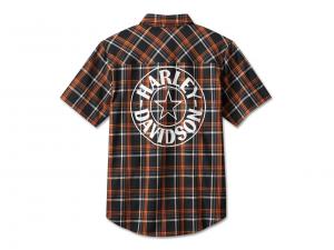 Hemd "Spirit of Freedom Performance Short Sleeve Orange"_1