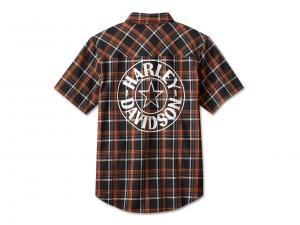 Hemd "Spirit of Freedom Performance Short Sleeve Orange"_1