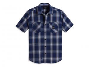 Hemd "Staple Poplin Blue Plaid" 96163-23VM