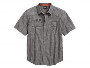 TEXTURED CANVAS SHIRT 96600-17VM