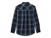 Hemd "The Bagger Long Sleeve Black Plaid"_1