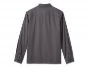 Hemd "Willie G Skull Long Sleeve Dark Grey"_1