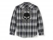 Hemd "Willie G Skull Plaid Long Sleeve"_1