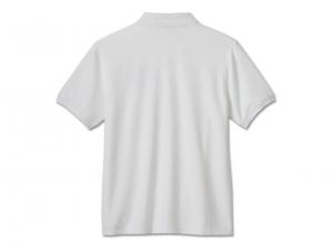 Polo-Hemd "Men's Bar & Shield White"_1