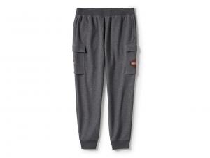 Hose "Essential Fleece Cargo Dark Grey" 96359-25VM