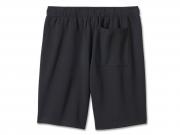 Shorts "Bar & Shield Fleece Black"_1