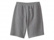 Shorts "Bar & Shield Fleece Grey"_1
