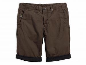 STRIPED SHORTS BROWN 96471-16VM