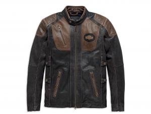 Lederjacke "H-D® TRIPLE VENT SYSTEM" TROSTEL" 98053-19EM