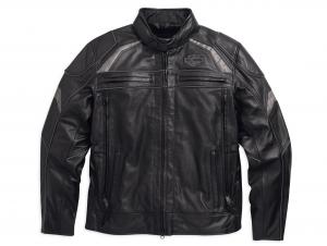 MEDALLION REFLECTIVE LEATHER JACKET 98077-15VM